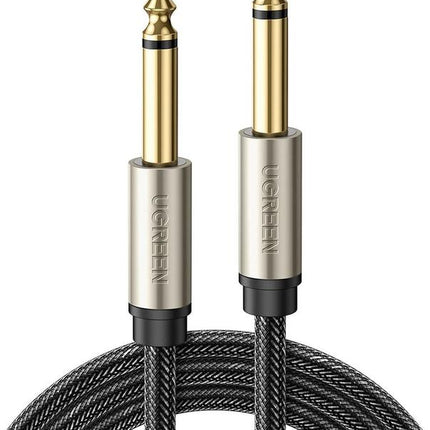 UGREEN 6.35mm Mono TS Jack Male to Male Audio Cable AV128