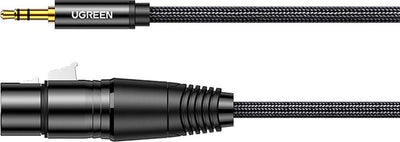 كيبل مايكروفون يوجرين 3.5 مم ذكر إلى XLR أنثى AV182