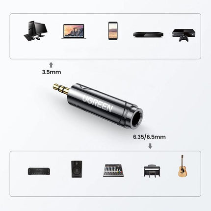 UGREEN 3.5mm to 6.35mm Audio Adapter AV168 – view 3