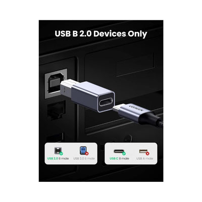 UGREEN USB-C to USB-B Printer Adapter US382 – view 2