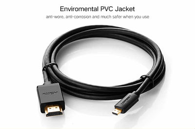 كيبل يوجرين مايكرو HDMI إلى HDMI موديل HD127 – صورة 2
