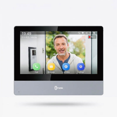Hikvision 7-Inch IP Video Intercom Indoor Touch Screen – DS-KH8350-WTE1