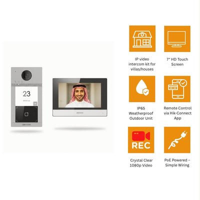 Hikvision DS-KIS604-P(C) IP Video Intercom Kit (2/3)