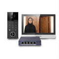 Hikvision 4MP IP Video Intercom Kit with 7-Inch Touchscreen, PIN Code, Wi-Fi & Bluetooth – DS-KIS612-P