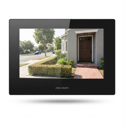 Hikvision 7-Inch IP Video Intercom Indoor Touch Screen with PoE – DS-KH6320-LE1(B)