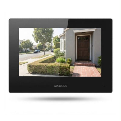 Hikvision 7-Inch IP Video Intercom Indoor Touch Screen with PoE – DS-KH6320-LE1(B)