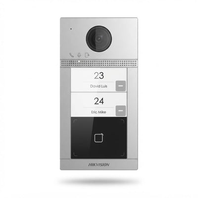 Hikvision 4MP IP Video Door Station with PIN, Card, Bluetooth & Wi-Fi – DS-KV6124-WBE1
