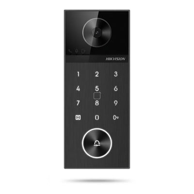 Hikvision 4MP IP Video Door Station with PIN, Card, Bluetooth & Wi-Fi – DS-KV6124-WBE1