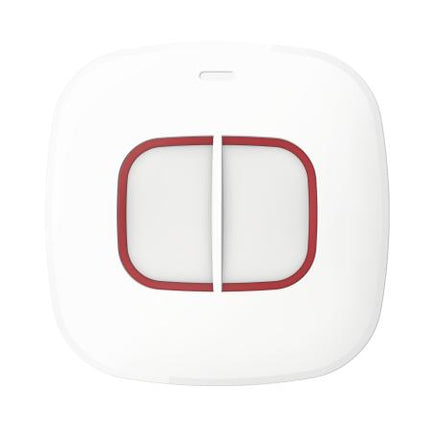 زر طوارئ لاسلكي مزدوج هيكفيجن AX PRO بتردد 433MHz – DS-PDEB2-EG2-WB