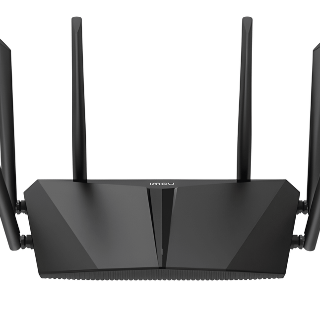 IMOU HR1200G-A | Wi-Fi 6 Dual-Band Gigabit Router | AX1500 Speed | 1 Gigabit WAN + 3 Gigabit LAN Ports | OFDMA | MU-MIMO | WPA3 | Ideal for IP Cameras & Smart-Home Devices