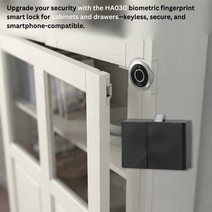 HA030 Biometric Fingerprint Cabinet Lock – Keyless Security Lock