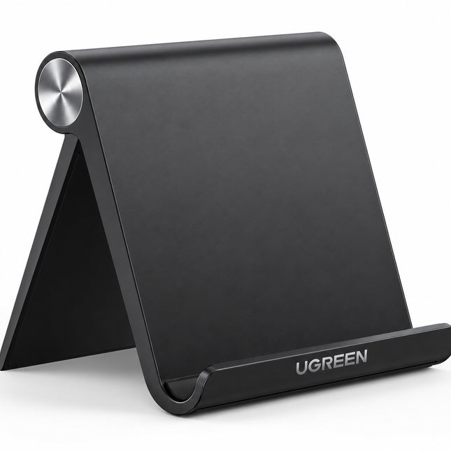 UGREEN Tablet Stand Holder Adjustable Portable Desktop Holder (Black) | 50748