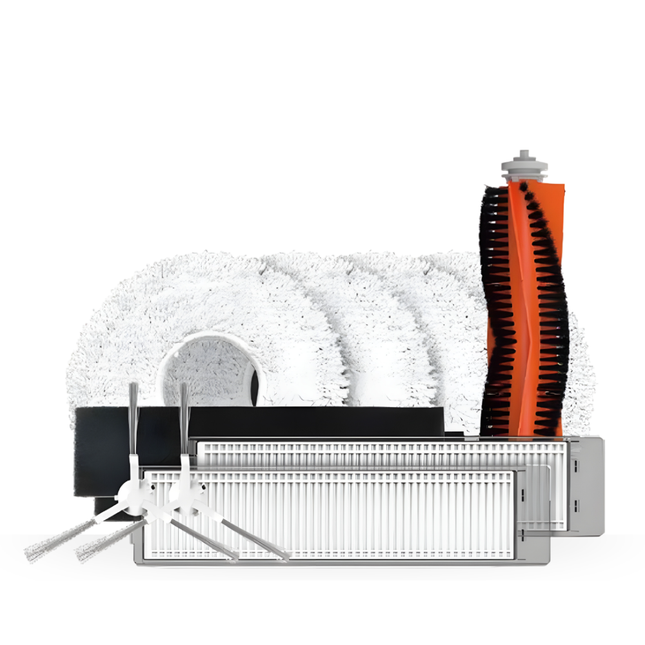 CS-RA-KIT08 Replacement Accessory Kit for EZVIZ RS2 | Brushes, Filters & Mop Cloths | Complete Maintenance Pack for RS2 Robot Vacuum & Mop