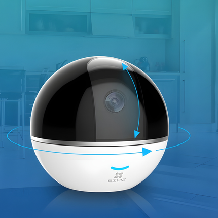 EZVIZ CV2 (C6CT) Indoor PT Dome Camera | 2MP Wi-Fi Security Cam | Pan & Tilt | Motion Detection | Two-Way Talk | Night Vision