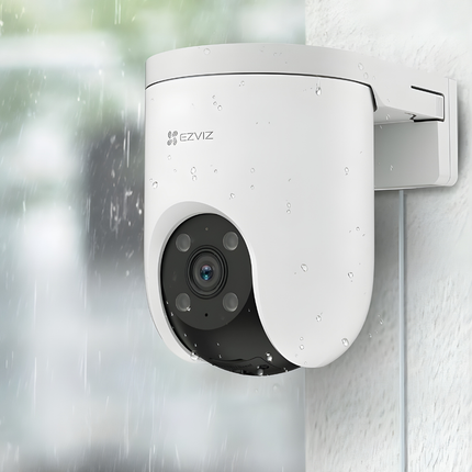 EZVIZ H8C 2K Pan & Tilt 4G Smart Home Camera | 3MP Outdoor Security | 360° Coverage | Night Vision | Motion Detection | Two-Way Audio | Weatherproof Design