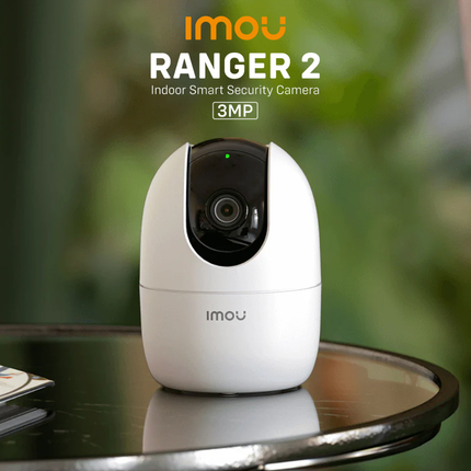 IMOU IPC-K2EP-3H3W | Ranger2 3MP Indoor Wi-Fi Security Camera | Human Detection | Night Vision | Two-Way Audio | Privacy Mode | Works with Imou Life App