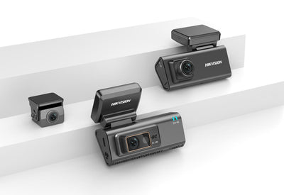 Hikvision AE-DC2032-V300 3-Channel Dash Camera with Front, Interior & Rear Recording, GPS and Wi-Fi