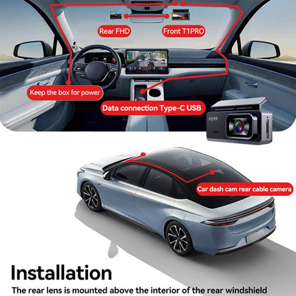 كاميرا سيارة Hikvision AE-DC8222-C8PRO بدقة 3.5K مع GPS وWi-Fi ونظام ADAS الذكي