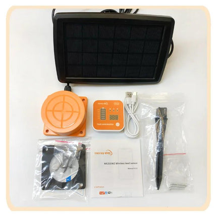 SmarWish ME201RSP Smart Solar Water Level Monitor with Wi-Fi & Ultrasonic Sensor