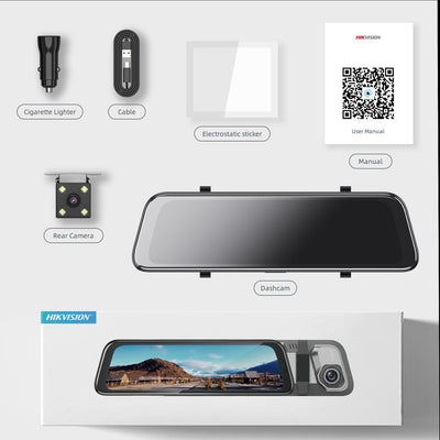Hikvision AE-DC4928-K60PRO Mirror Dash Camera (2/2)