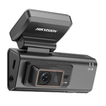 كاميرا السيارة Hikvision AE-DC2032-V300 ثلاثية القنوات مع تصوير أمامي وداخلي وخلفي وGPS وWi-Fi