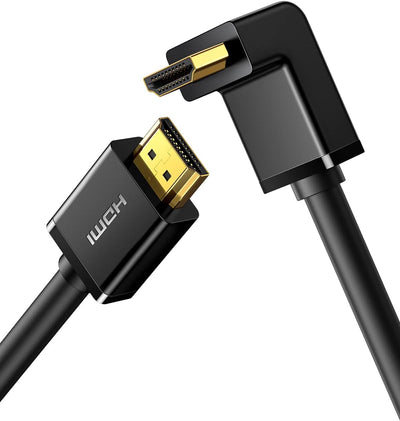 كيبل HDMI يوجرين ذكر إلى ذكر بزاوية قائمة 90 درجة بدقة 4K HD103
