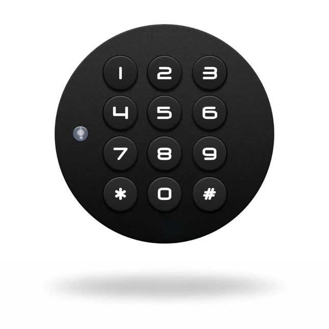 HA029 Round Smart Cabinet Lock with Digital Keypad – Keyless Access
