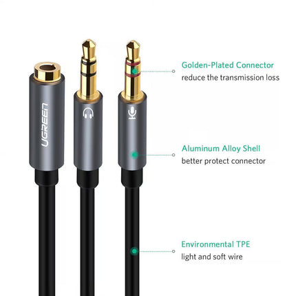 UGREEN Audio Mic Splitter AV140 – view 3