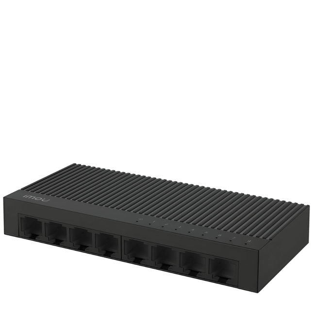 8 - Port Fast Ethernet Switch | 10/100Mbps Network Switch | Plug & Play | Stable Wired Netwo| SF108C IMOU
