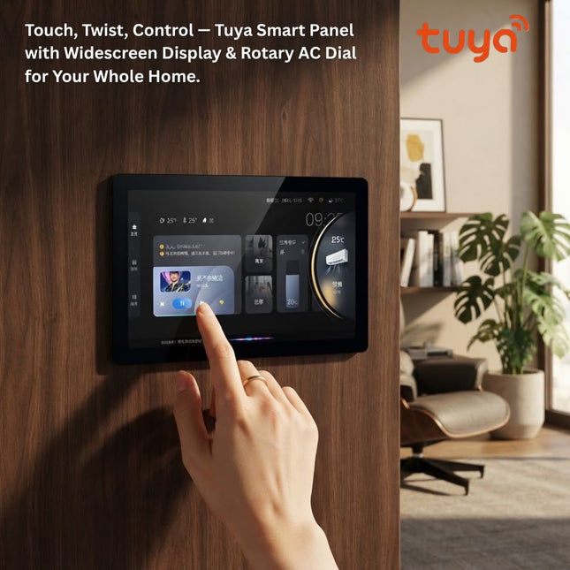 Tuya 8-Inch Smart Home Control Panel – Android Touchscreen with Zigbee Gateway & AC Control