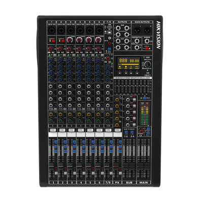 Hikvision DS-QAPMCR8-A 8-Channel Audio Mixer (1/2)