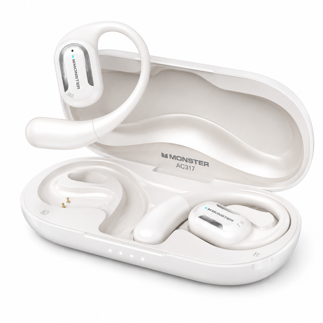 Monster Open Ear AC317 Wireless Bluetooth Earbuds with Bluetooth 5.4