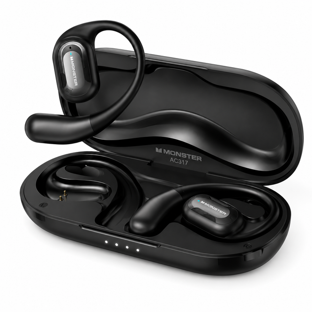 Monster Open Ear AC317 Wireless Bluetooth Earbuds with Bluetooth 5.4
