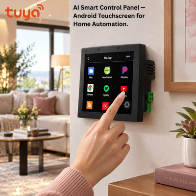 Tuya 4-Inch Smart Home Control Panel – Android Touchscreen with Zigbee Gateway