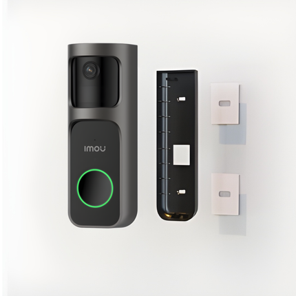 IMOU DB-3EP-4M0W/DS3  Doorbell 3 Kit 4MP Wi-Fi Video Doorbell | Smart Home Security | Two-Way Audio | Motion Detection | Night Vision