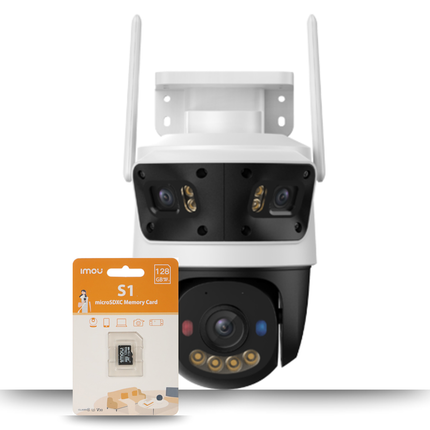 IMOU IPC-S7UP-11M0WED Cruiser 11MP Triple-Lens Outdoor PT Camera | Smart Home Security | Pan-Tilt | Night Vision | Motion Detection