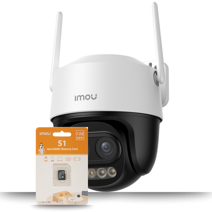 IMOU IPC-S7DP-5M0WEZ Cruiser Z 5MP PT Zoom Lens Wi-Fi Camera | Outdoor Smart Security | Pan-Tilt | Night Vision | Motion Detection