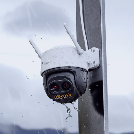 IMOU IPC-S7DP-5M0WEZ Cruiser Z 5MP PT Zoom Lens Wi-Fi Camera | Outdoor Smart Security | Pan-Tilt | Night Vision | Motion Detection
