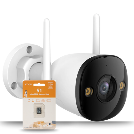 IMOU Bullet 2E 5MP Outdoor Wi-Fi Camera | Smart Home Security | Night Vision | Motion Detection | Two-Way Audio