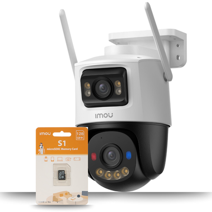 IMOU IPC-S7XEP-10M0WED Cruiser Dual2 5MP+5MP Dual-Lens Outdoor Camera | Smart Home Security | Night Vision | Motion Detection | Pan-Tilt
