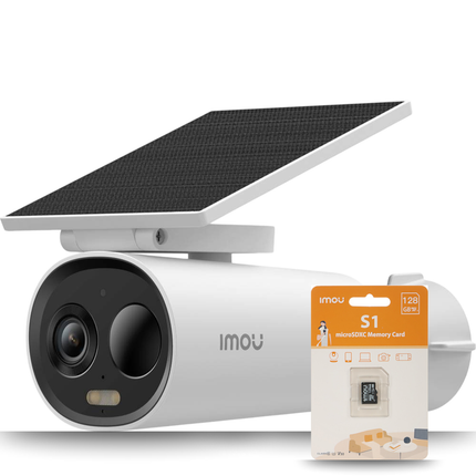 IMOU IPC-K9DCP-3T0WE-V2 Cell 3C| 3MP Solar-Powered Outdoor Wi-Fi Camera | Battery Powered | Full-Color Night Vision | Human Detection | Two-Way Talk | IP66