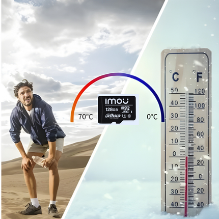 IMOU ST2-128-S1 128GB SD Card | High-Speed Storage | Compatible with IMOU Cameras | Reliable Smart Home Recording