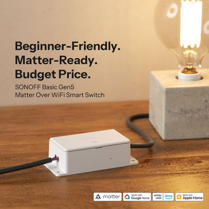 SONOFF BASIC-1GS Basic Gen5 Matter Smart Switch (4/9)