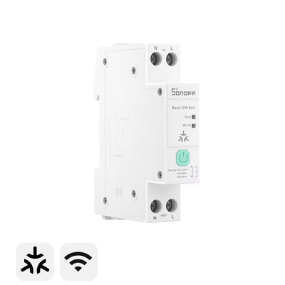 SONOFF BASIC-1GSP Matter DIN Rail Smart Switch (1/8)