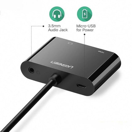 UGREEN HDMI to VGA + HDMI Converter | CM101 | 40744