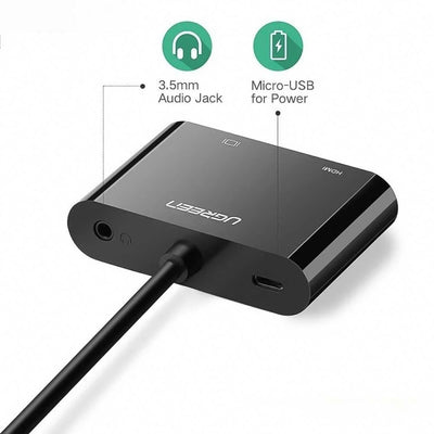 UGREEN HDMI to VGA + HDMI Converter | CM101 | 40744
