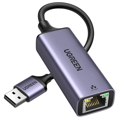 UGREEN USB 3.0 to RJ45 Gigabit Ethernet Adapter Aluminum Case | CM209 | 50922