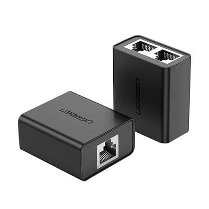 محول تقسيم شبكة UGREEN RJ45 من 1 إلى 2 – عبوة قطعتين | أسود | CM210 | 50923