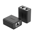 محول تقسيم شبكة UGREEN RJ45 من 1 إلى 2 – عبوة قطعتين | أسود | CM210 | 50923
