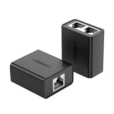 UGREEN RJ45 Splitter Adapter 2 Pack (Black) | CM210 | 50923